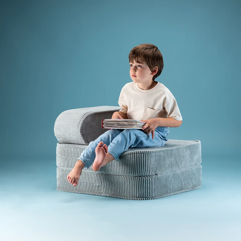 Wigiwama Aufklappbarer Kindersessel 'Flip Chair' Peppermint Green