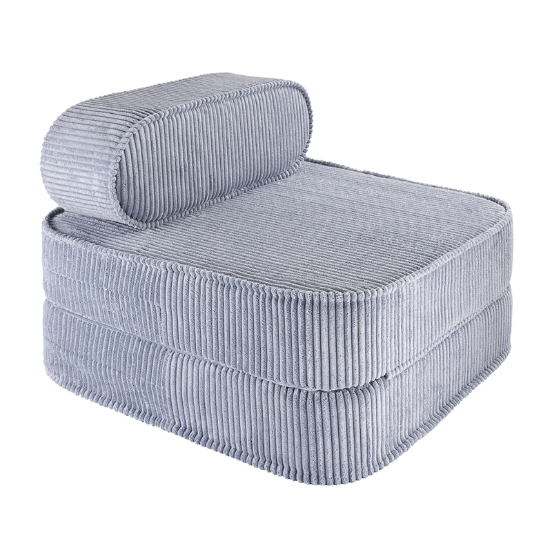 Wigiwama Aufklappbarer Kindersessel 'Flip Chair' Blueberry Blue