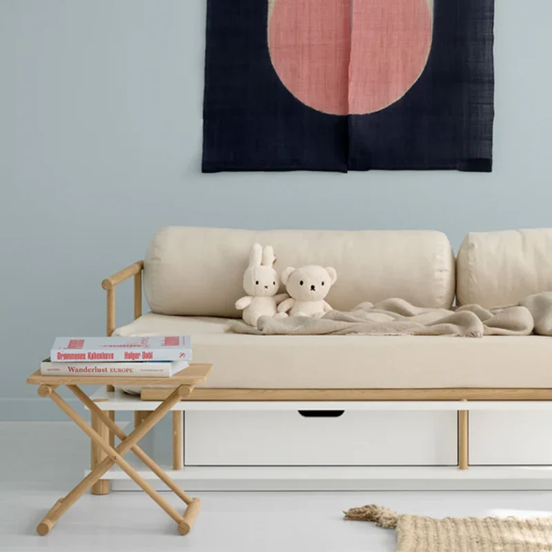 Dear April Canvas Zylinderkissen 'Chia' Pure Nature