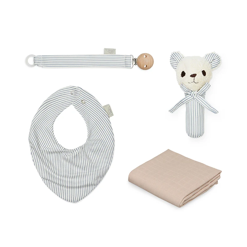 Cam Cam Copenhagen Baby Essentials Geschenkbox Classic Stripes Blue