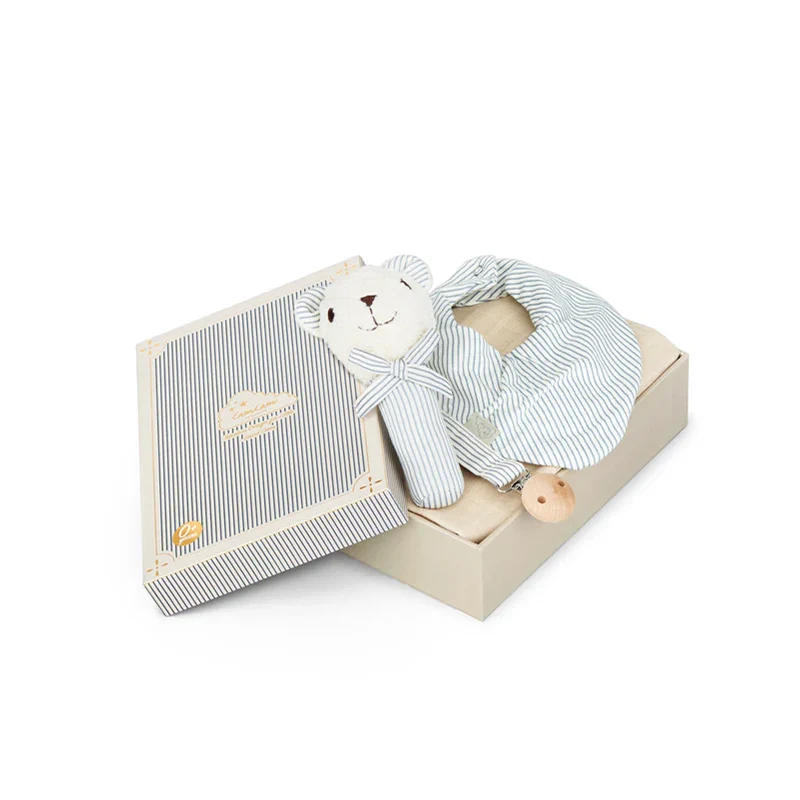 Cam Cam Copenhagen Baby Essentials Geschenkbox Classic Stripes Blue