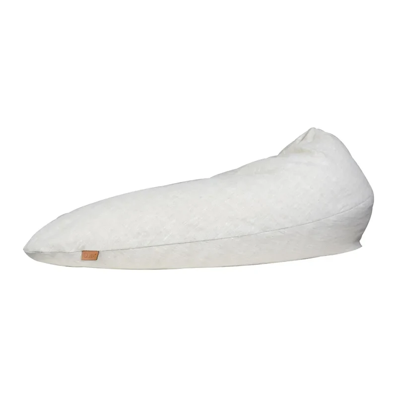 Quax Stillkissen aus Leinen XL Linen Natural