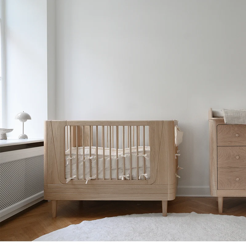 We Are Bitte Babybett 68 x 120 'Nature 2.0' Oak