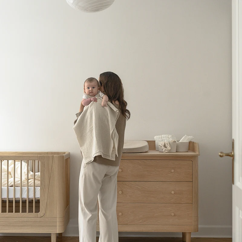 We Are Bitte Babybett 68 x 120 'Nature 2.0' Oak