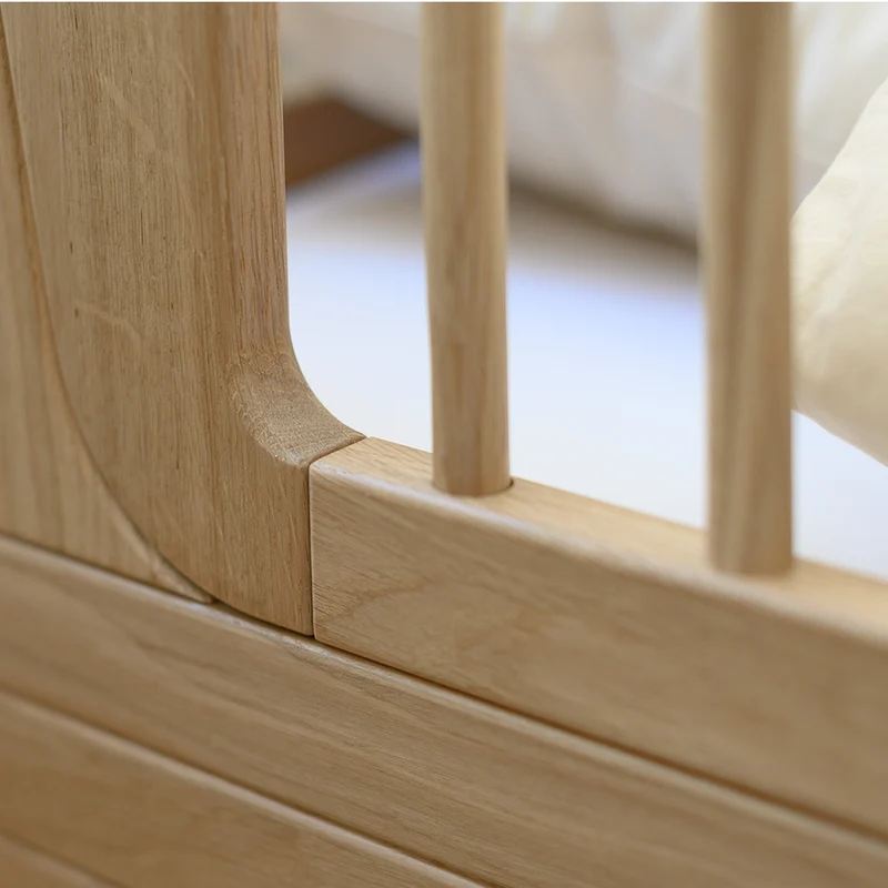 We Are Bitte Babybett 68 x 120 'Nature 2.0' Oak