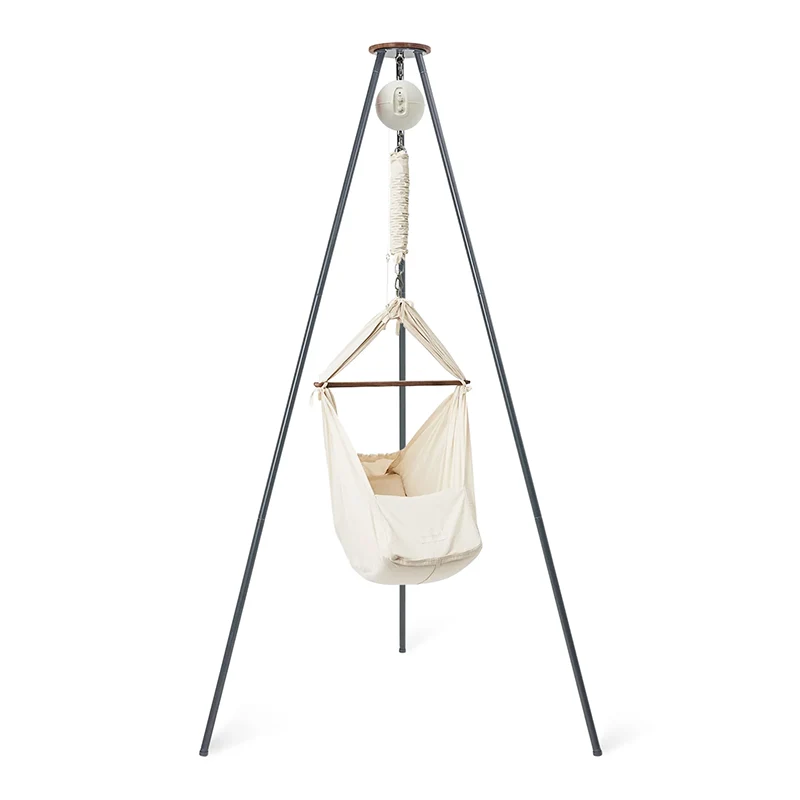Moonboon Classic Bundle Connect Federwiege Dunkelgrau/Nature