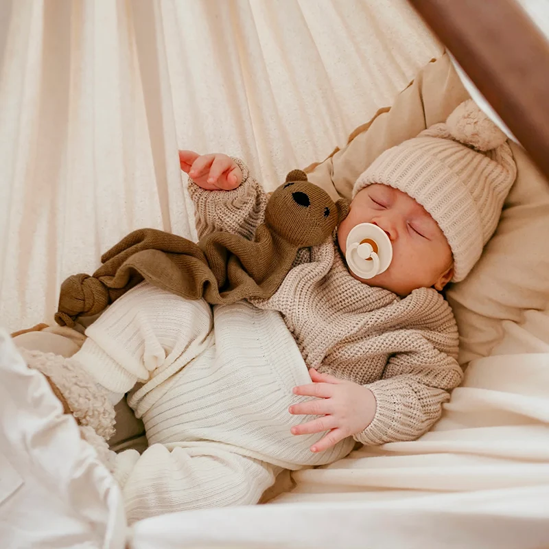 Moonboon Classic Bundle Connect Federwiege Dunkelgrau/Nature