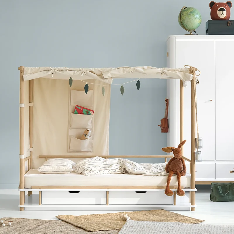Oliver Furniture Betthimmel 'Wild' für Camp Himmelbett Ungefärbt