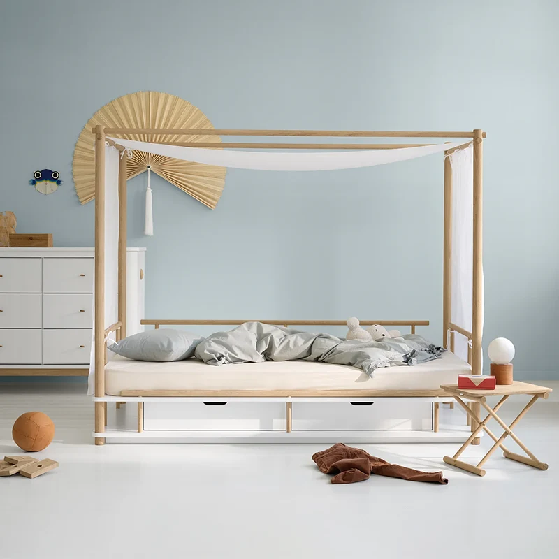 Oliver Furniture Betthimmel 'Kyoto' für Camp Himmelbett Weiss