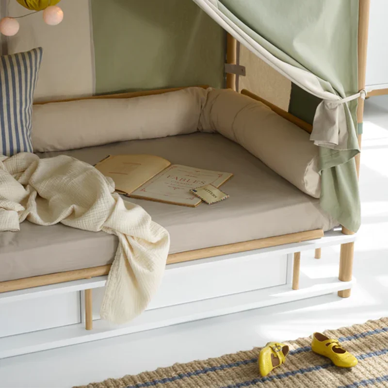 Oliver Furniture Betthimmel 'Circus' für Camp Himmelbett Grün/Ungefärbt