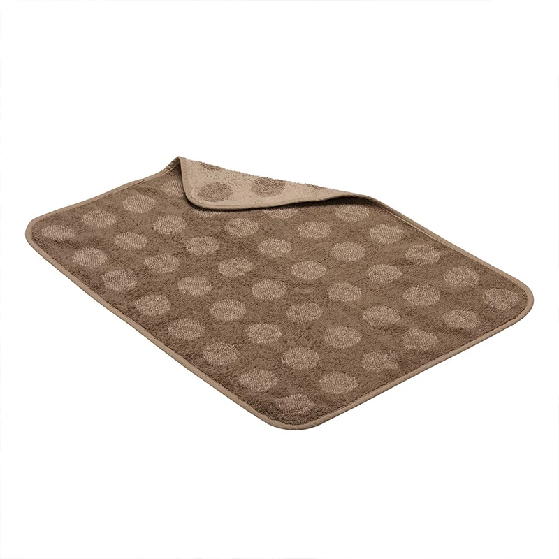 Leander Matty Topper Bio-Baumwolle für Wickelkissen Mocca