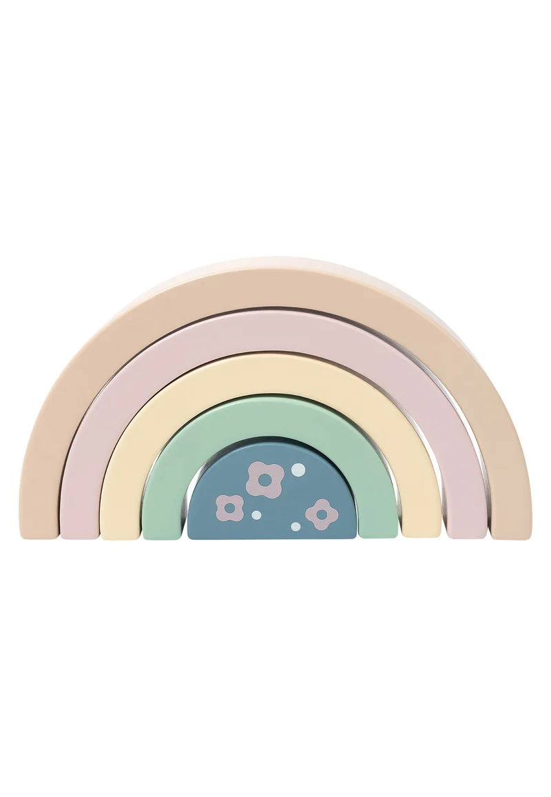 Holzbausteine Regenbogen