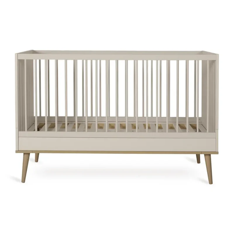 Quax Baby- und Kinderbett 70 x 140 'Flow' Clay