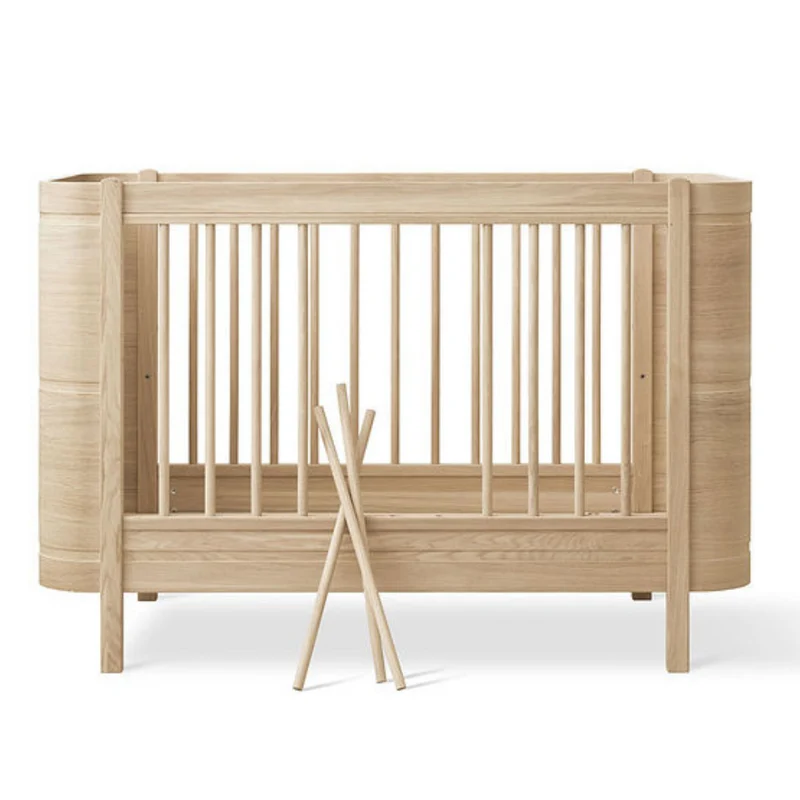 Oliver Furniture Wood Mini+ Babybett exkl. Umbauset Juniorbett Eiche