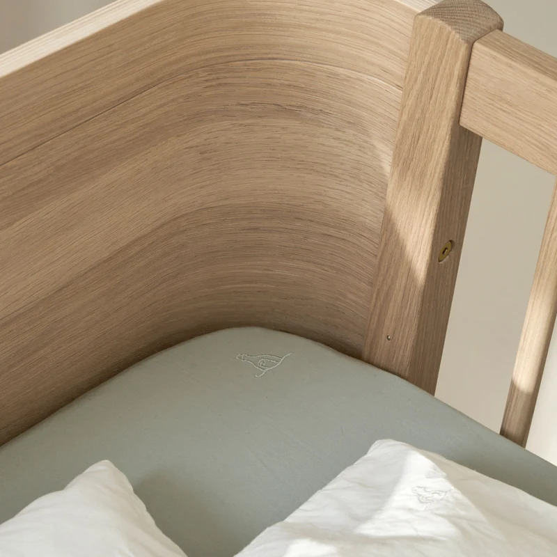 Oliver Furniture Wood Mini+ Babybett inkl. Umbauset Juniorbett Eiche