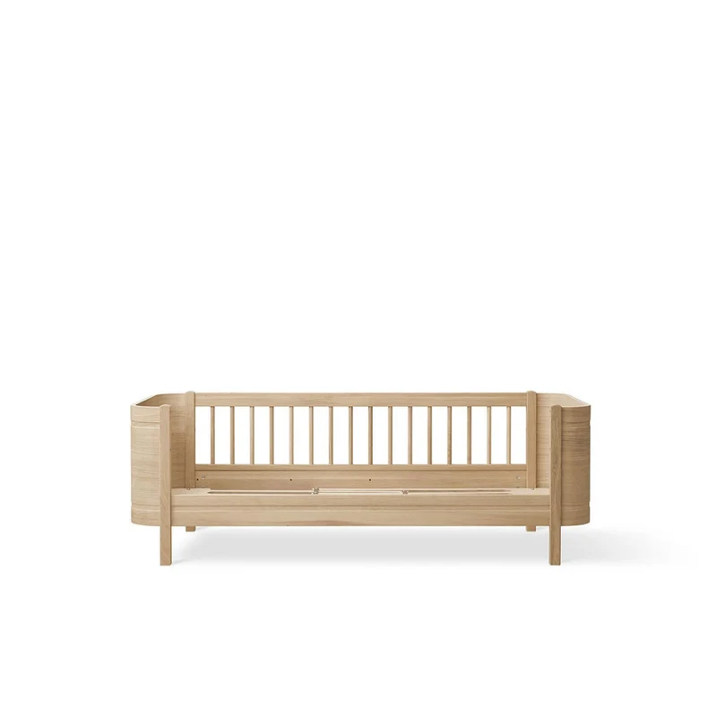 Oliver Furniture Wood Mini+ Babybett inkl. Umbauset Juniorbett Eiche