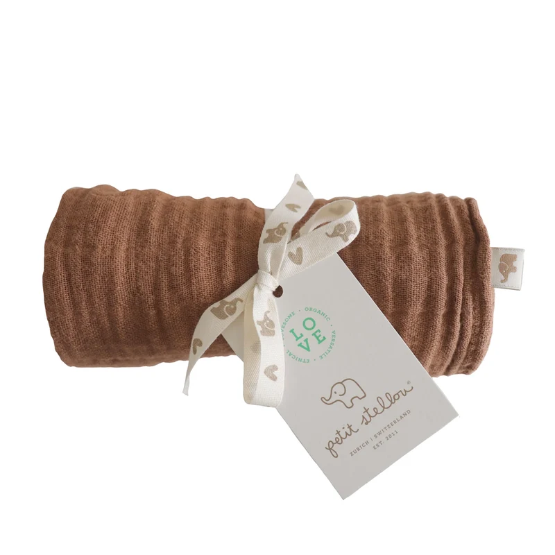 Petit Stellou Mulltuch Nooshi Cuddle Hazel