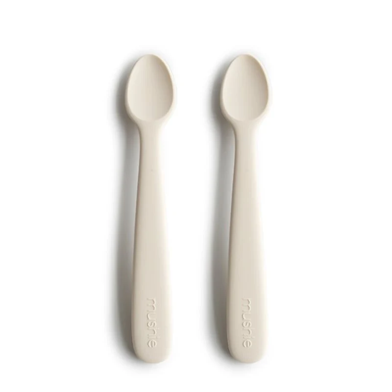 Mushie Baby Löffel 2er Set Ivory