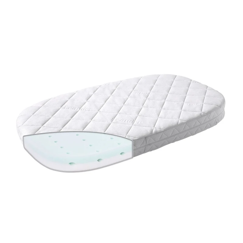 Leander Classic Matratze Comfort 7+ für Classic Babybett 66 x 116 cm Weiss