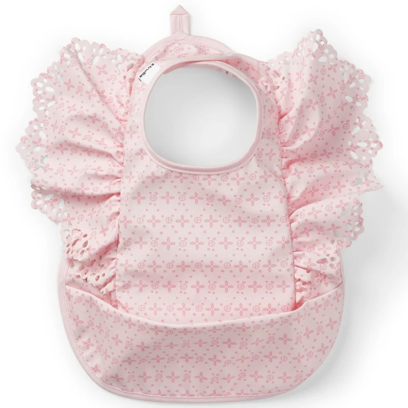 Lätzchen "Embroidery Anglaise Pink"