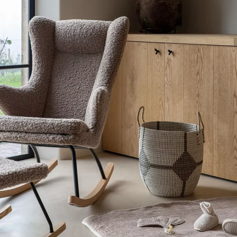 Quax Schaukel-/Stillsessel De Luxe Stone