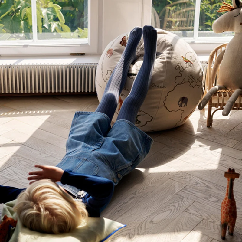 Ferm Living Sitzkissen 'The World' Off-White