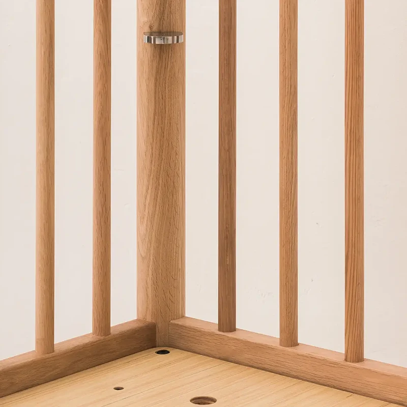 Nobodinoz Babybett 70 x 140 'Latitude' Oak