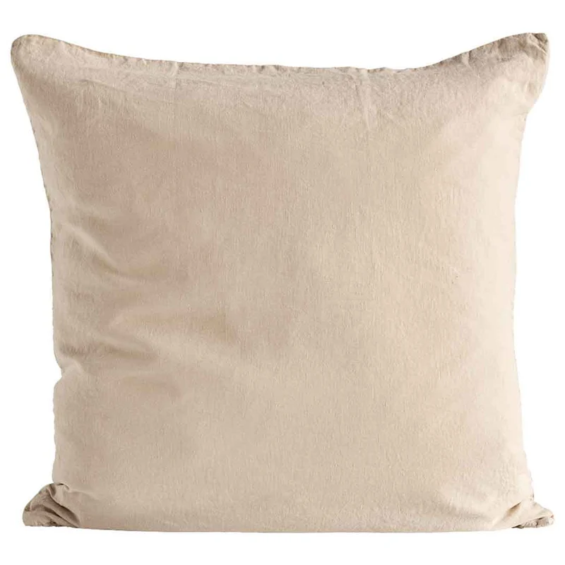 Tine K Home Leinen Kissen 60 x 60 cm Sand