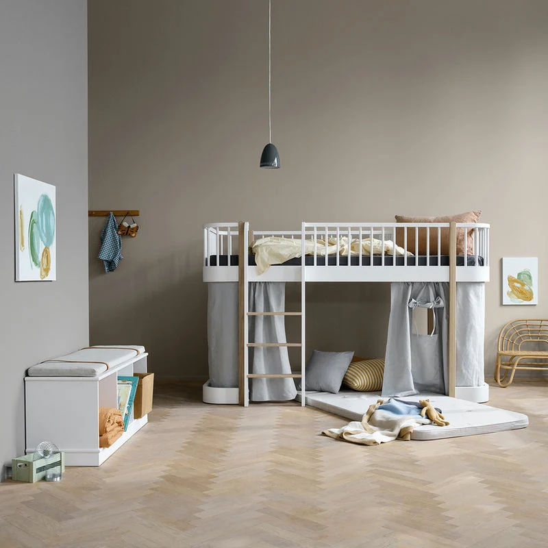 Oliver Furniture Original Vorhang 138 cm Wood Grau