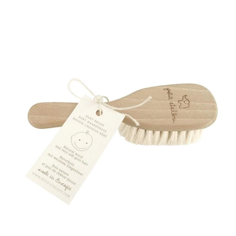 Petit Stellou Baby Haarbürste Natur