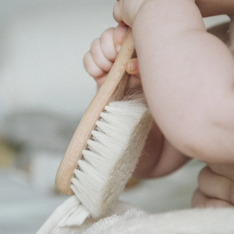 Petit Stellou Baby Haarbürste Natur