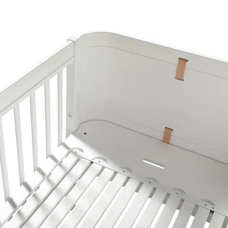 Oliver Furniture Wood Mini+ Babybett inkl. Umbauset Juniorbett Weiss