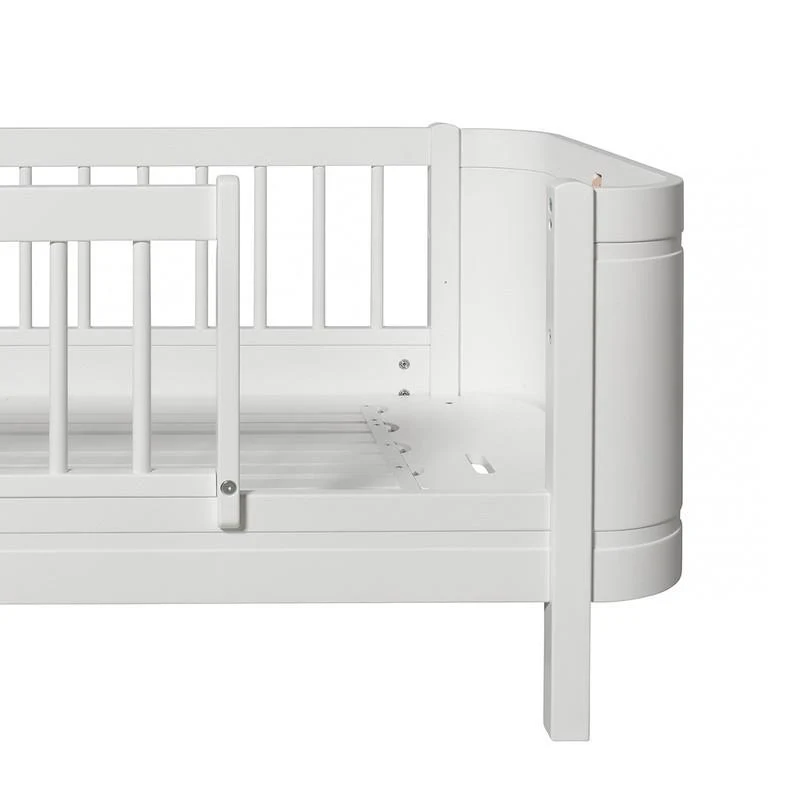 Oliver Furniture Wood Mini+ Babybett inkl. Umbauset Juniorbett Weiss