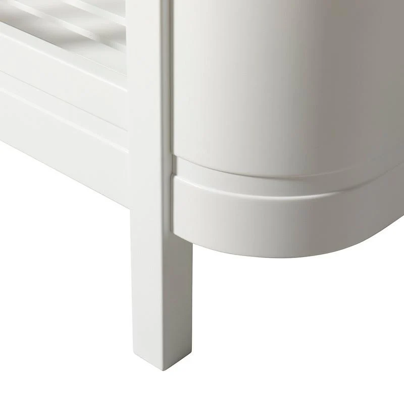 Oliver Furniture Wood Mini+ Babybett inkl. Umbauset Juniorbett Weiss