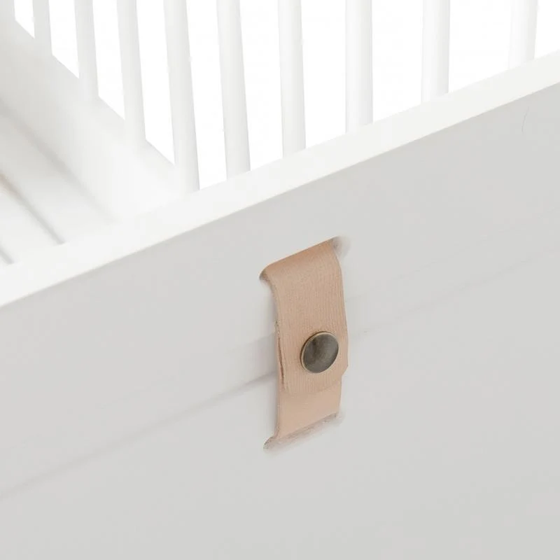 Oliver Furniture Wood Mini+ Babybett inkl. Umbauset Juniorbett Weiss/Eiche