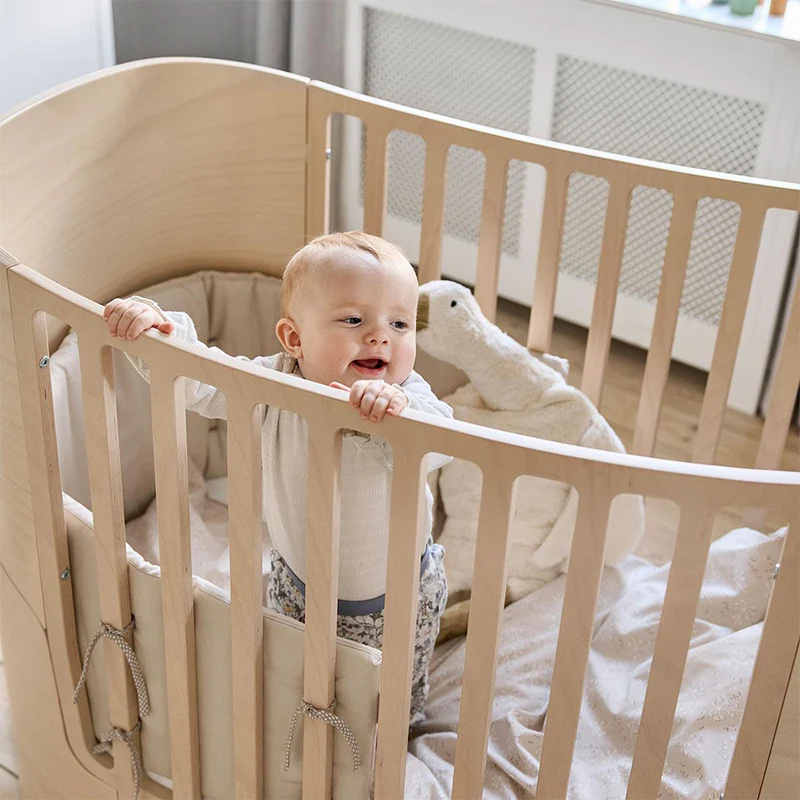 Leander Classic Babybett Whitewash