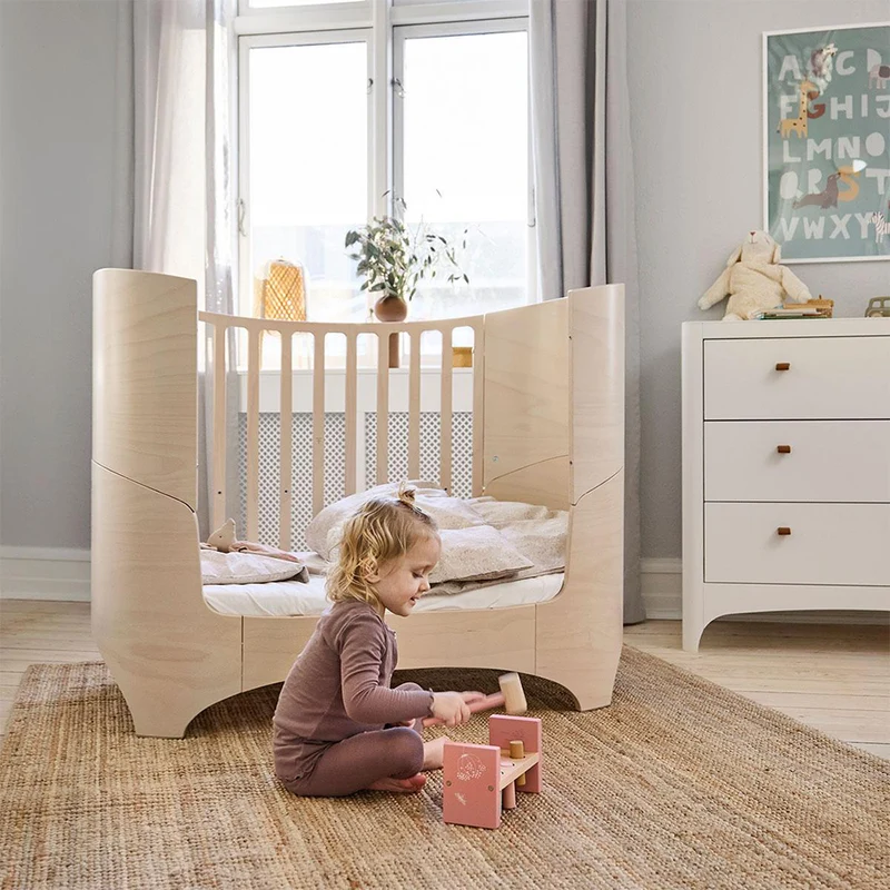 Leander Classic Babybett Whitewash