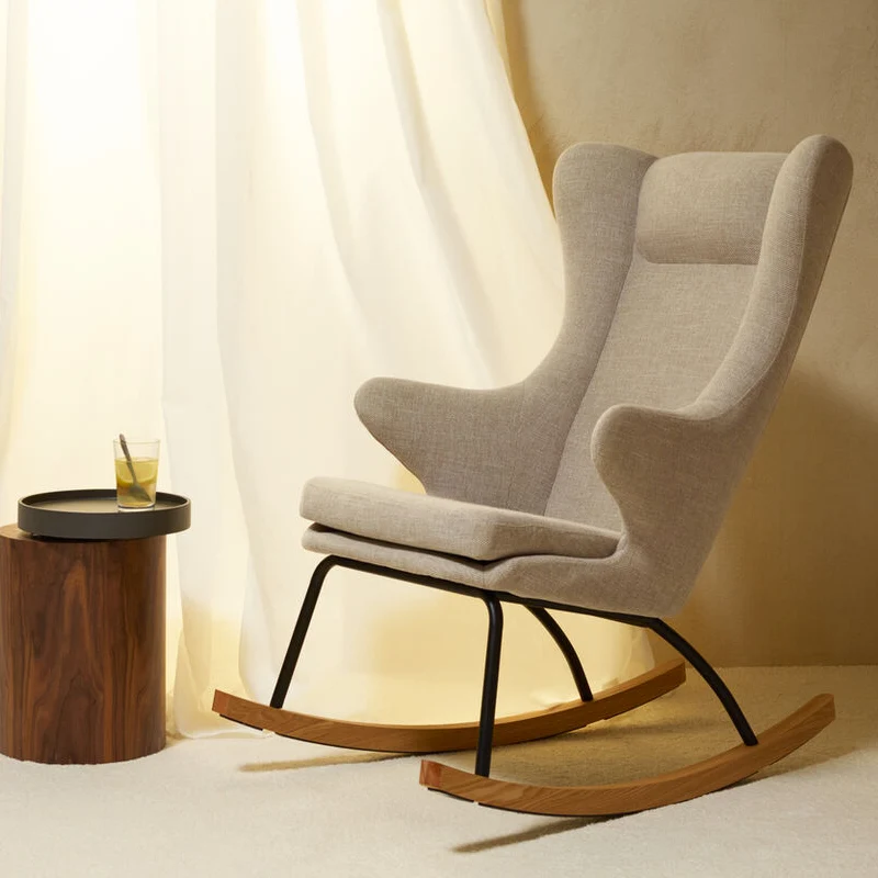 Quax Schaukel-/Stillsessel De Luxe Clay