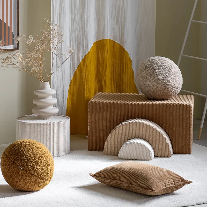 Wigiwama Kissen Bolster Toffee