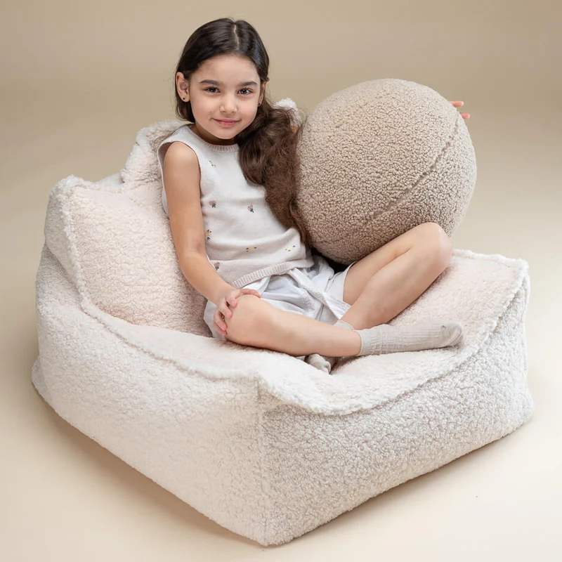 Wigiwama Sitzsack Beanbag Cream White