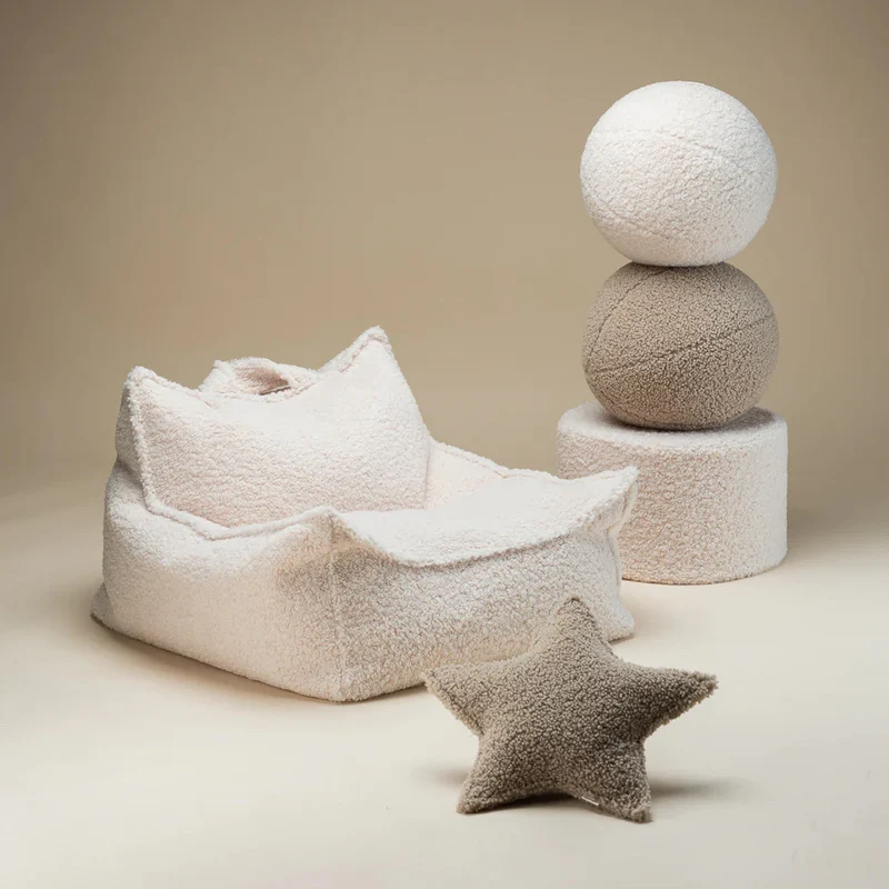 Wigiwama Sitzsack Beanbag Cream White
