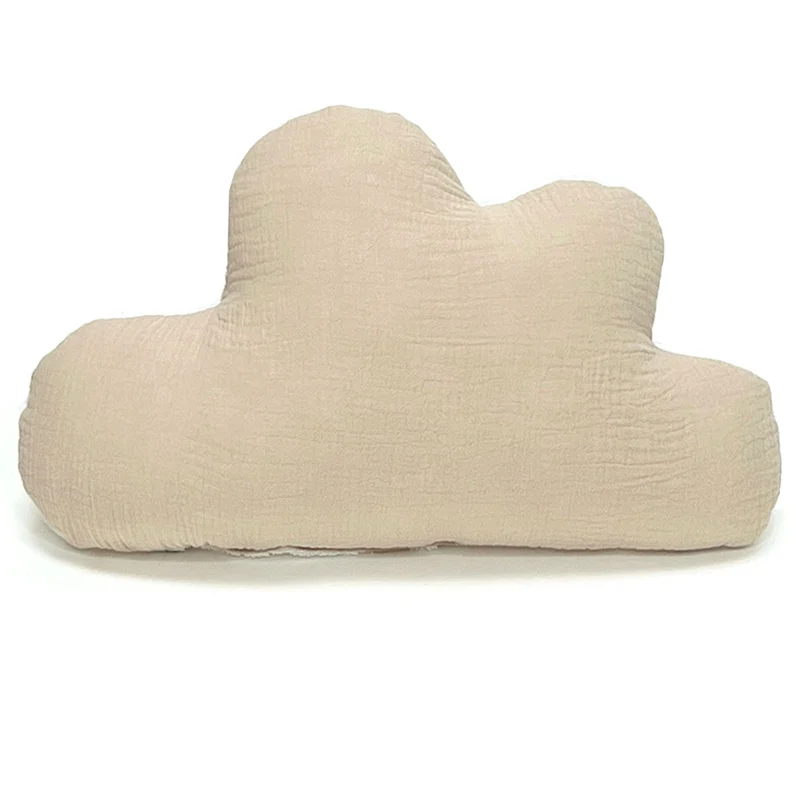 Schmusewolke Wolken-Kissen - Musselin Beige