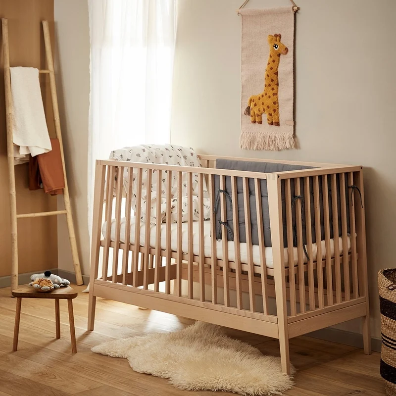 Leander Linea Babybett Buche