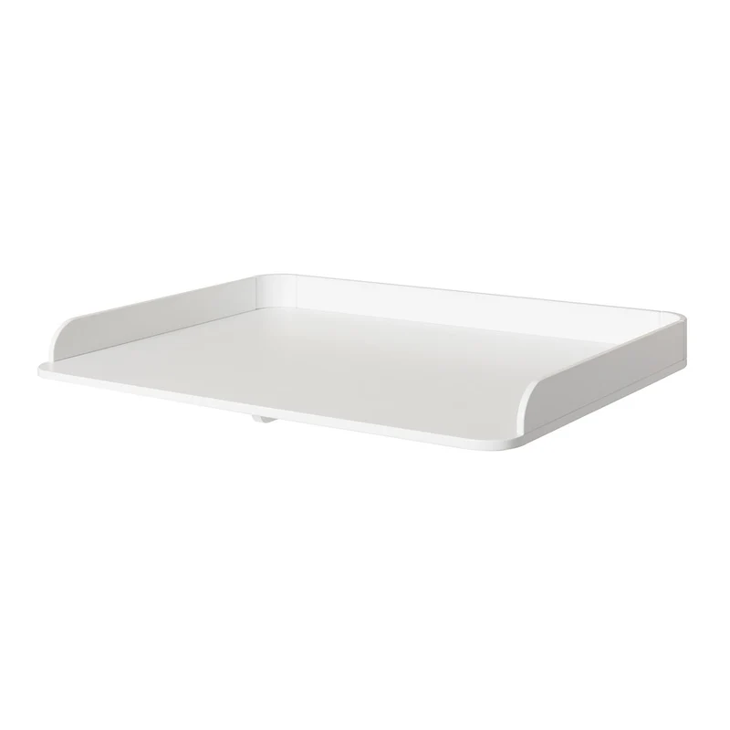 Oliver Furniture Wickelplatte für Wood Kommode mit 4 Schubladen Weiss