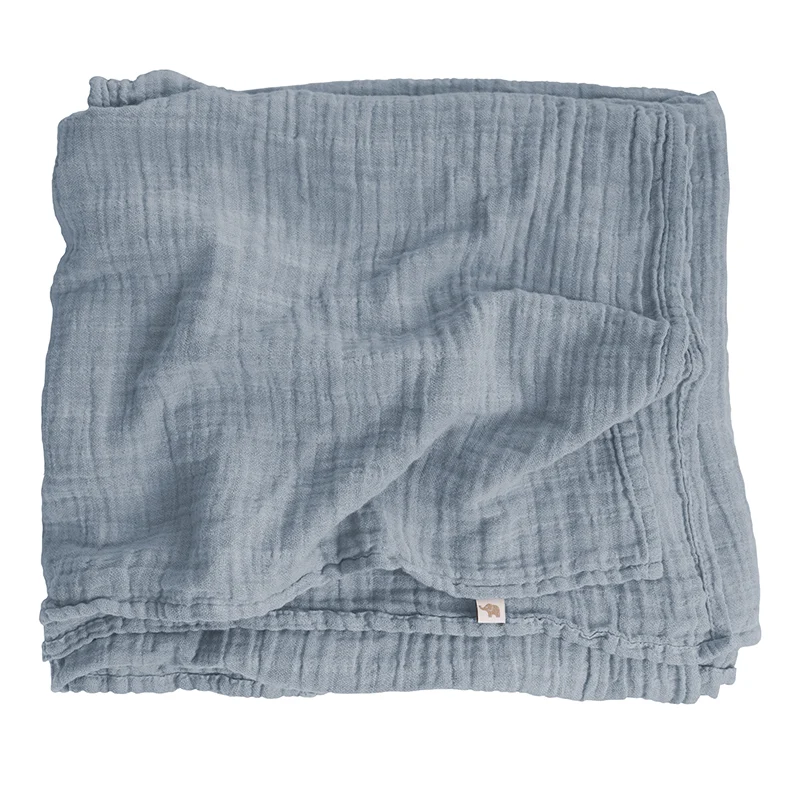 Petit Stellou Mulltuch Nooshi Blanket Elephant