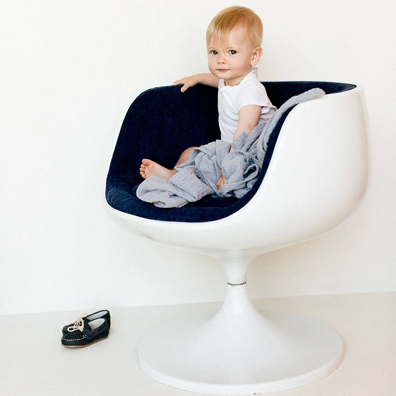 Petit Stellou Mulltuch Nooshi Blanket Elephant