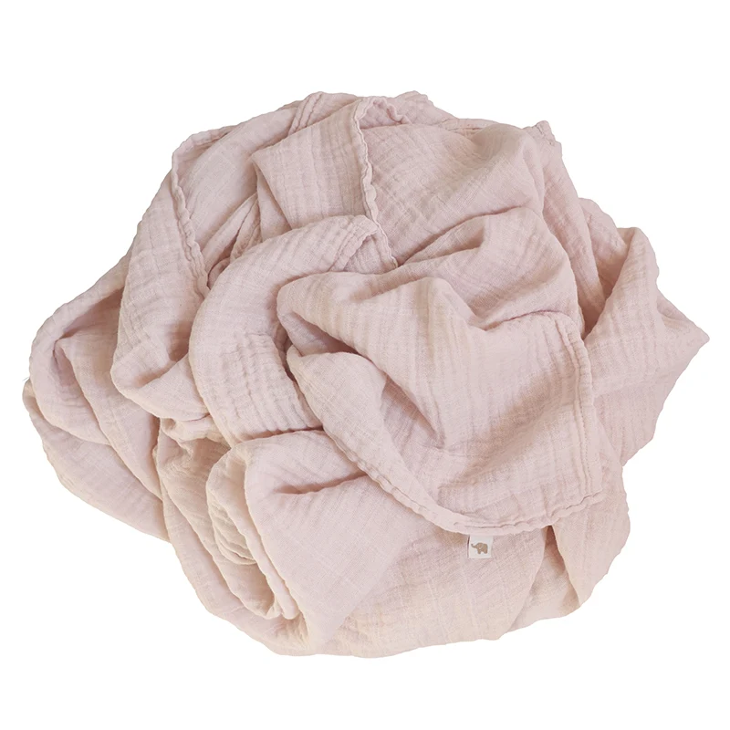 Petit Stellou Mulltuch Nooshi Blanket Blush