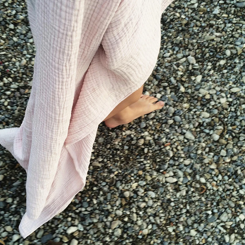 Petit Stellou Mulltuch Nooshi Blanket Blush