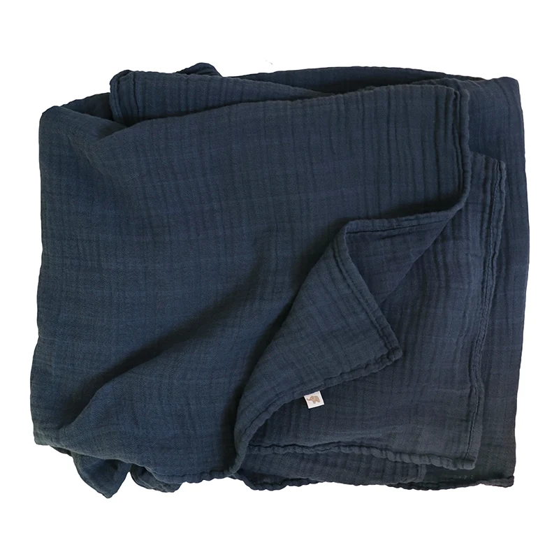 Petit Stellou Mulltuch Nooshi Blanket Midnight