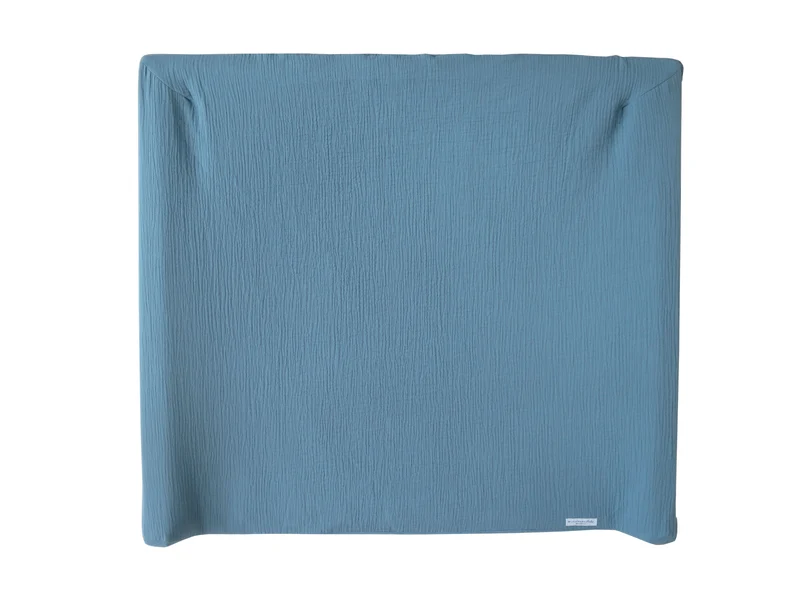 Musselin Bezug für Wickelauflage / Wickelunterlage Vädra von IKEA Kornblumenblau